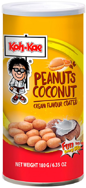 Koh-Kae 大哥 花生豆 椰漿味, 180g, 1罐