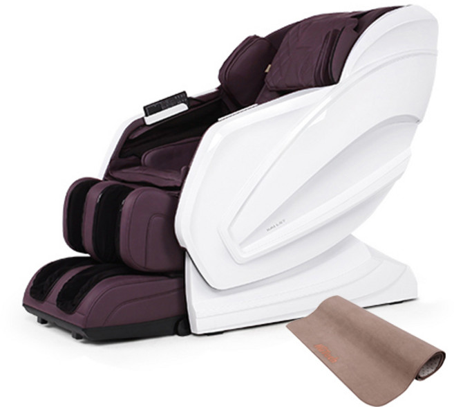 휴테크산업 카이 안마의자 HT-K04A + 전용 러그 세트 방문설치, 혼합색상(안마의자), 랜덤발송(러그)