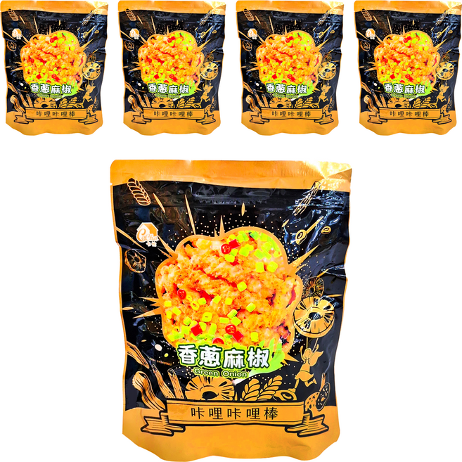 卡恰 卡哩卡哩棒 香蔥麻椒, 130g, 5包