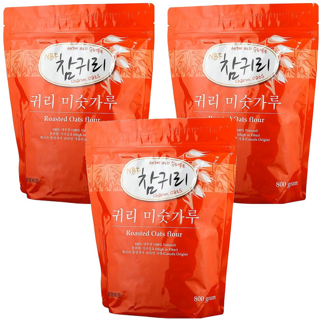 참귀리 미숫가루, 800g, 3개