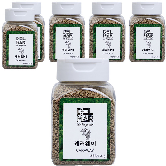 딜리셔스마켓 캐러웨이홀, 70g, 6개