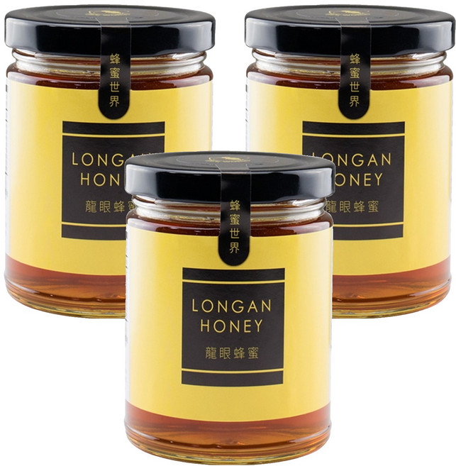BEE WORLD 蜂蜜世界 嚴選龍眼蜂蜜, 310g, 3罐
