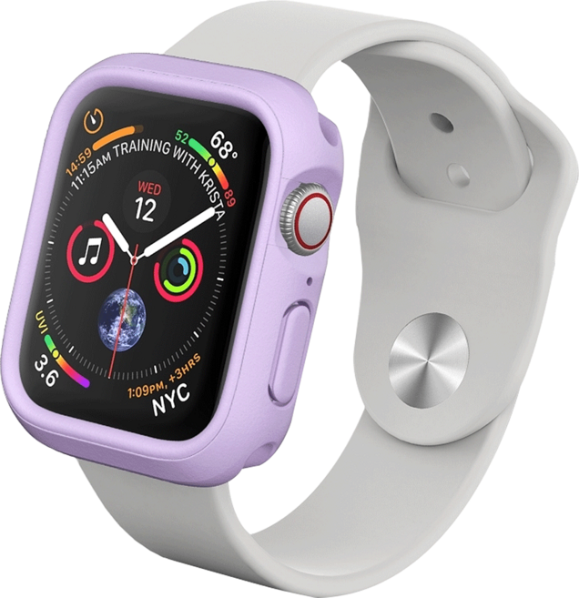 RHINOSHIELD 犀牛盾 Apple Watch 保護殼 NX 44mm, 紫羅蘭, 1個