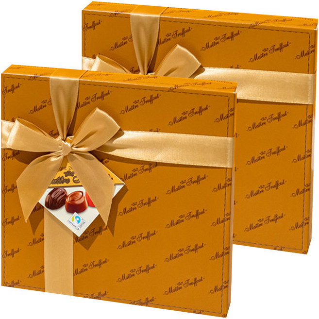 GUNZ 比利時果仁糖牛奶巧克力禮盒, 200g, 2盒