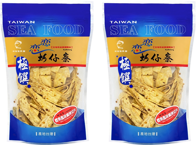 KTFA 梓官區漁會 鱈魚麻辣切片, 120g, 2包