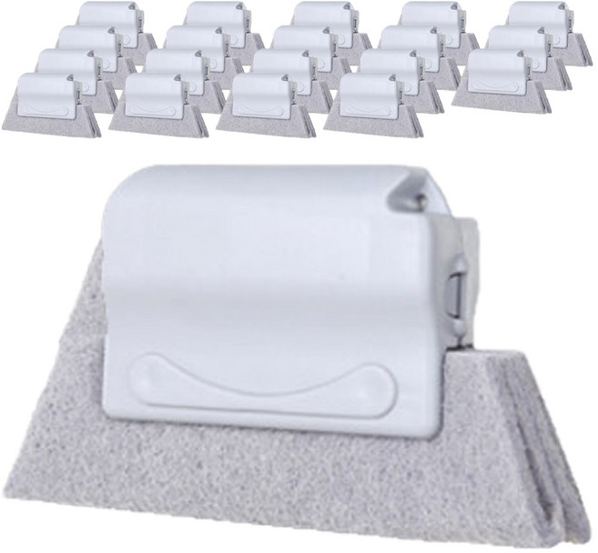 아리코 다용도 창틀 틈새 청소 스폰지 그레이, 20개