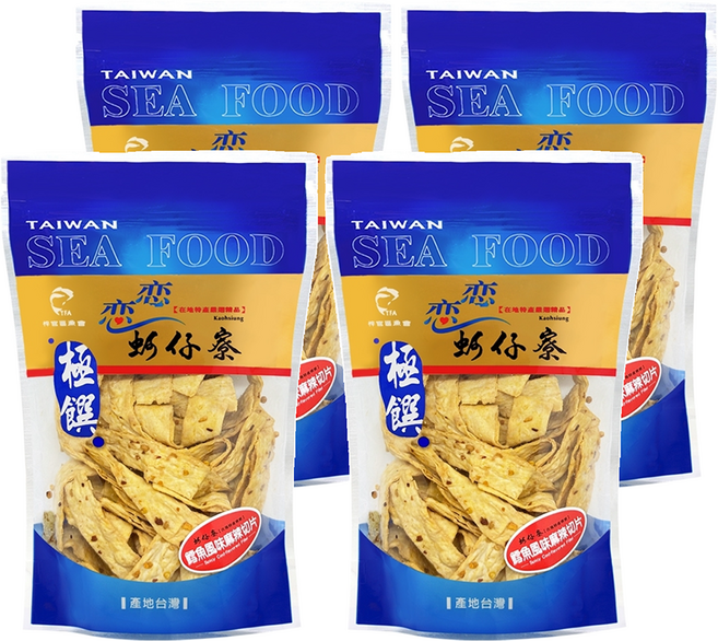 KTFA 梓官區漁會 鱈魚麻辣切片, 120g, 4包