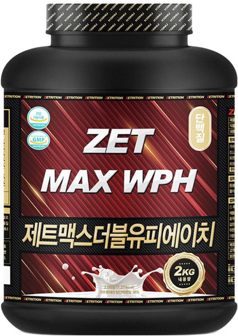 제트리션 제트맥스WPH 무맛, 2kg, 1개