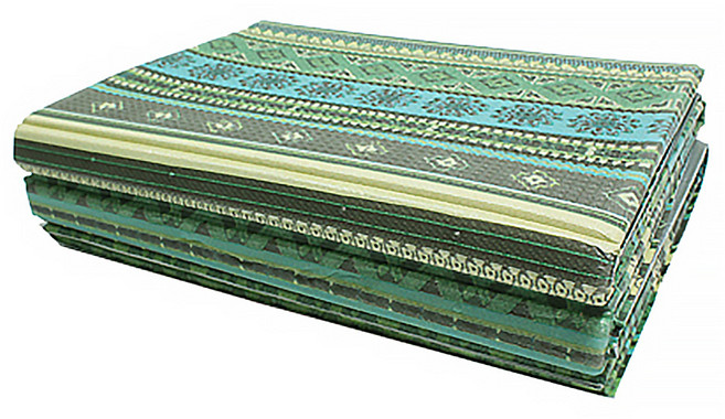 Dbba 復古特殊塗層露營墊附收納袋套組, 卡其色