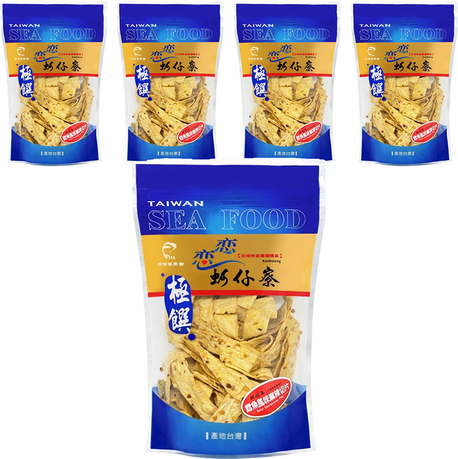 KTFA 梓官區漁會 鱈魚麻辣切片, 120g, 5包