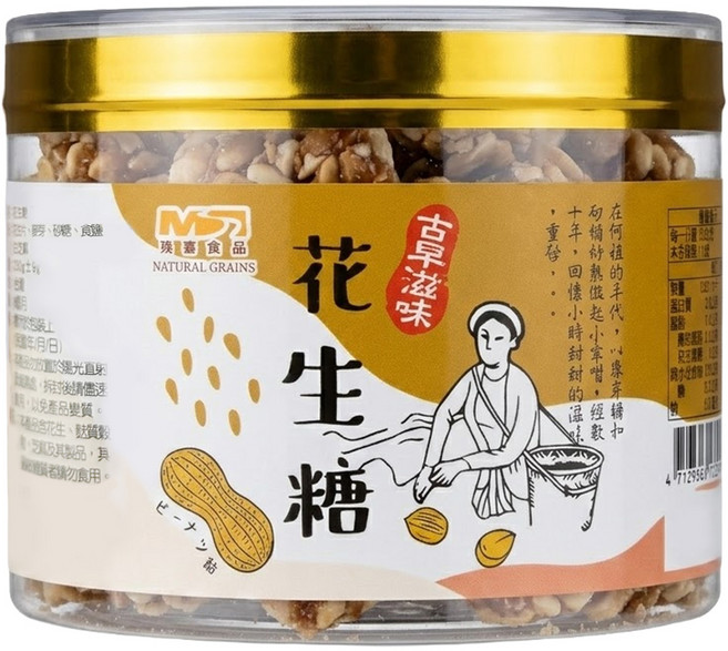 金門戰果 花生糖, 230g, 1罐