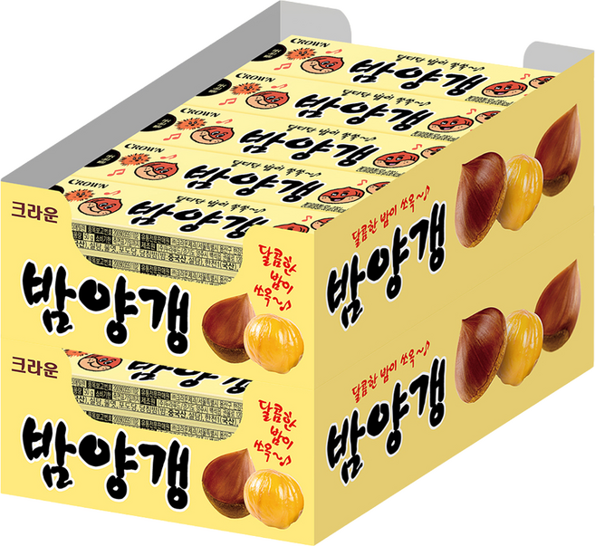 크라운 밤양갱, 1kg, 2개