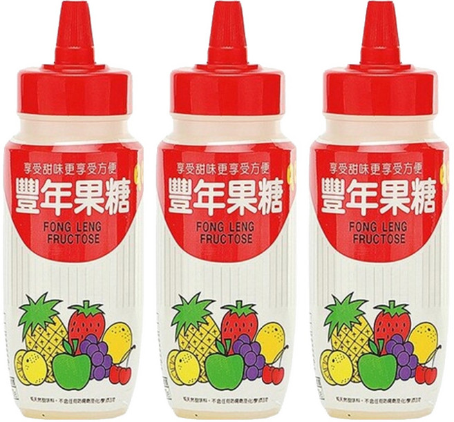 豐年 90%果糖 單糖·單純, 500g, 3瓶