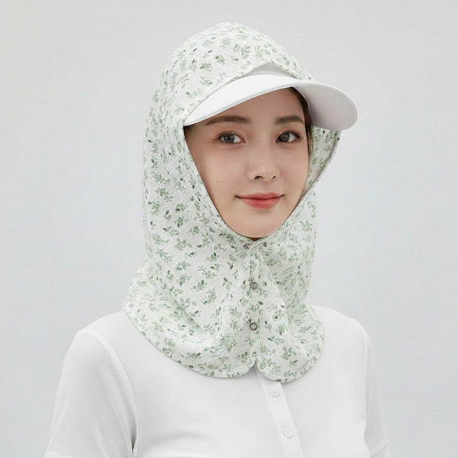 제코 뷰티풀 후드형 선가드, 그린, 1개