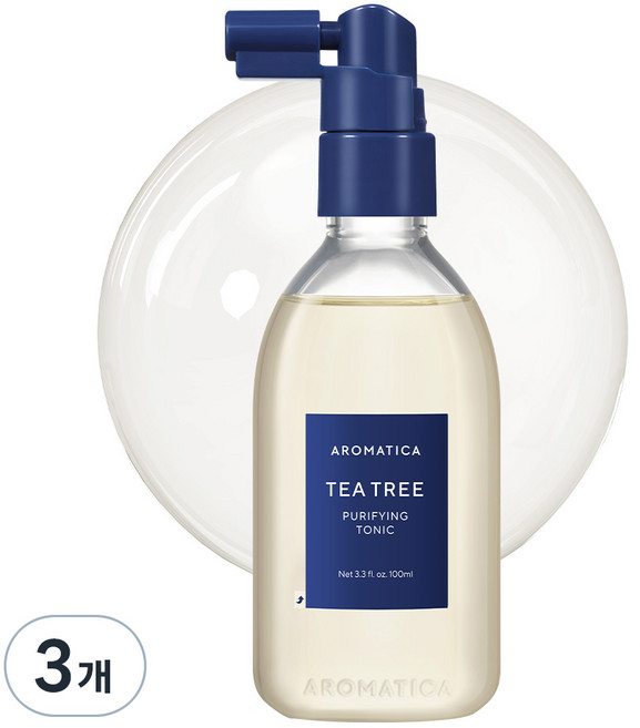 아로마티카 티트리 퓨리파잉 토닉 스프레이형헤어에센스, 100ml, 3개