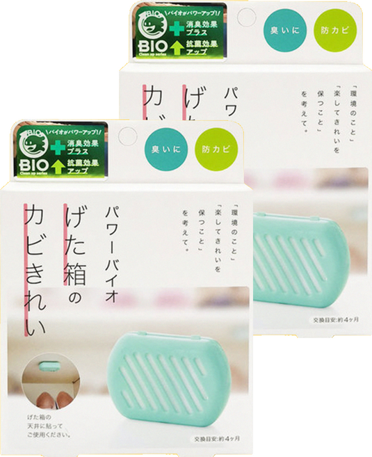 COGIT BIO 長效鞋櫃專用防霉除臭除濕貼 Set, 2盒