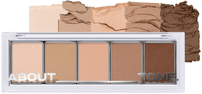 어바웃톤 리턴 투 베이직 섀도우 팔레트 9g, 01 클래식, 1개