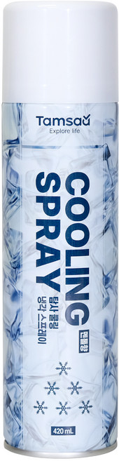 탐사 냉각 스포츠 스프레이 러닝 필수템, 1개, 420ml