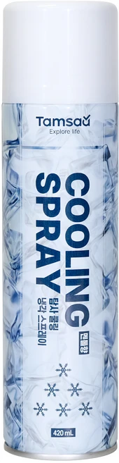 탐사 냉각 스포츠 스프레이 러닝 필수템, 1개, 420ml - 쿠팡