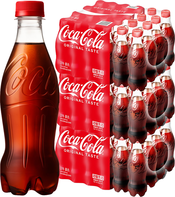 코카콜라 오리지널 무라벨, 370ml, 72개