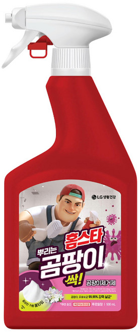 홈스타 맥스프레쉬 뿌리는 곰팡이 싹 세정제, 900ml, 1개