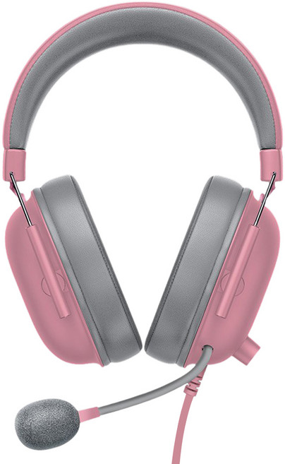 RAZER 雷蛇 黑鯊V2 X 3.5mm Wired 耳罩式 耳機 with Mic 粉晶色 電競 RZ04-03240800-R3M1
