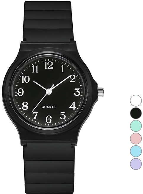 비아워게스트 남녀공용 큰숫자 저소음 학생 수능시계