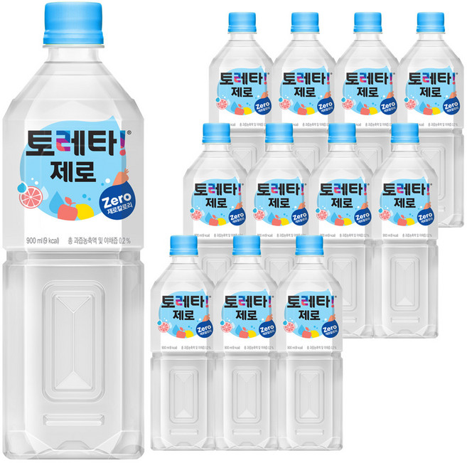 10위 - 토레타 제로 이온음료, 900ml, 12개