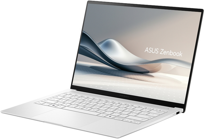 ASUS 華碩 Zenbook Zenbook S OLED 14吋, Intel Core Ultra 7 258V, Intel Arc Graphics, 32GB, 1TB SSD, Windows 11 Home, 白色, UX5406SA-0022W258V