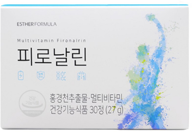 에스더포뮬러 피로날린 영양제, 1개, 30정