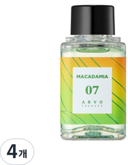 에이르보 07 마카다미아 헤어오일, 20ml, 4개