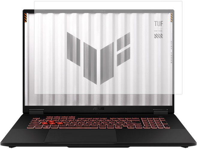 YADI 亞第 HC高清抗刮 ASUS TUF Gaming A18 2025 水之鏡保護貼 PF4HC-W180, 1個