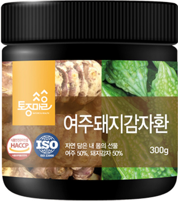 토종마을 여주돼지 감자환, 1개, 300g