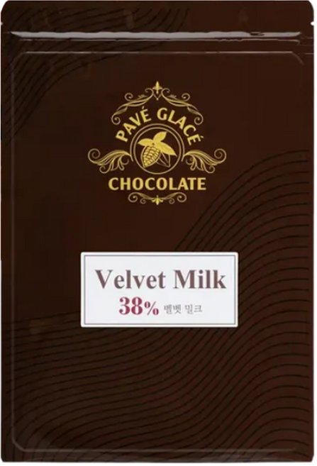 파베글라스 커버춰 밀크 초콜릿 38%, 1kg, 1개