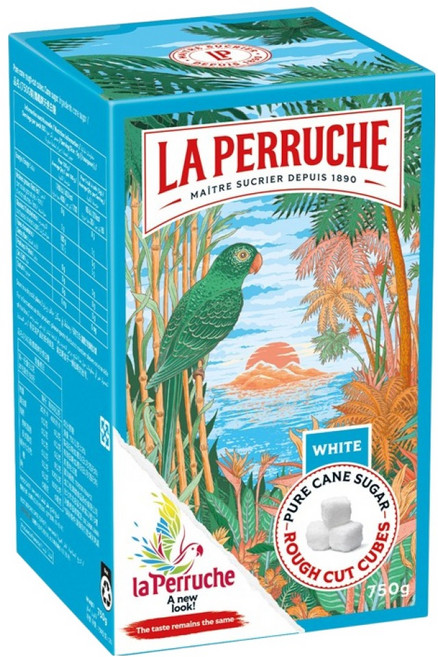 la Perruche 白砂糖, 750g, 1盒
