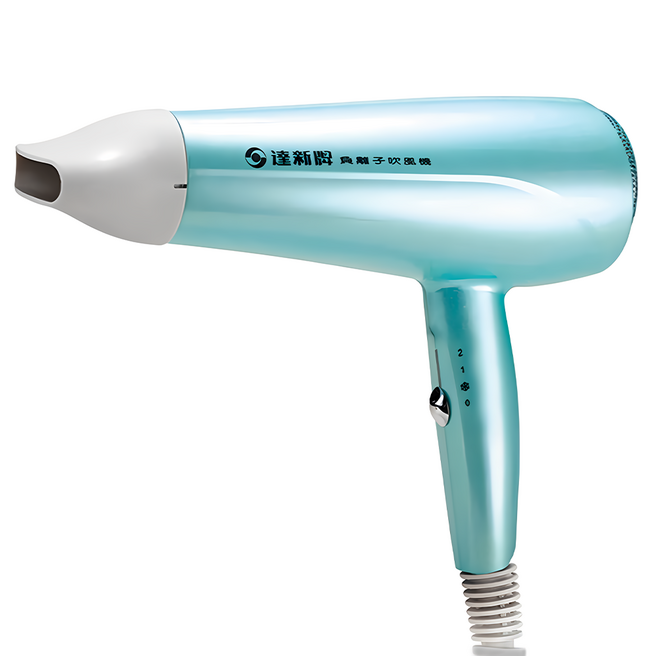 達新牌 負離子吹風機 TS-2380 1200W 大風量, 藍綠色, 1台