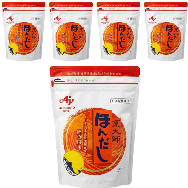 HONDASHI 烹大師 鰹魚風味調味料, 1kg, 5包