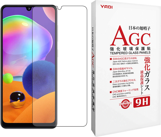 YADI 亞第 水之鏡玻璃保護貼, 1個