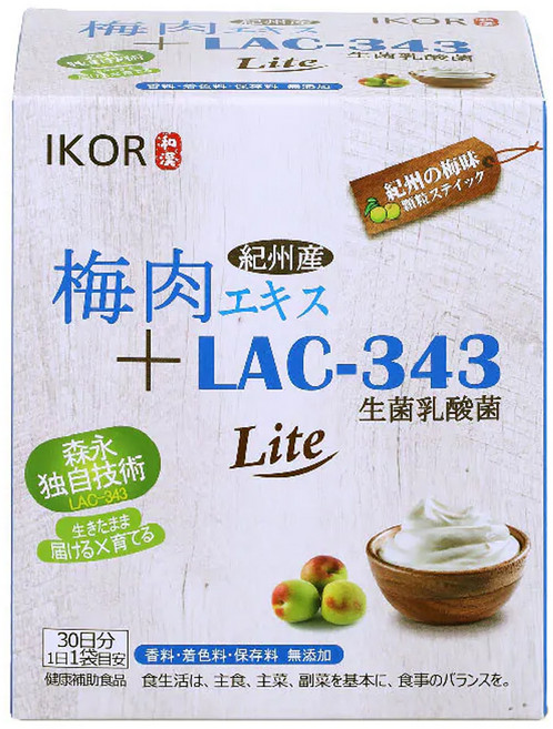 IKOR 日本醫珂 梅精益生菌, 30包, 1盒