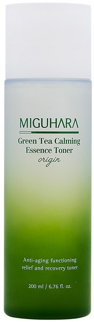 미구하라 그린티 카밍 에센스 토너 오리진, 200ml, 1개