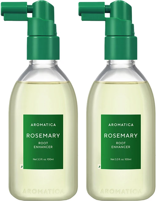 아로마티카 로즈마리 루트 인핸서 두피 에센스, 100ml, 2개 - 쿠팡