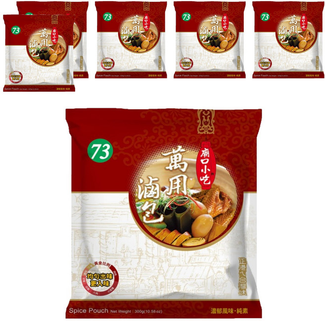小磨坊 廟口萬用滷味包, 300g, 6包
