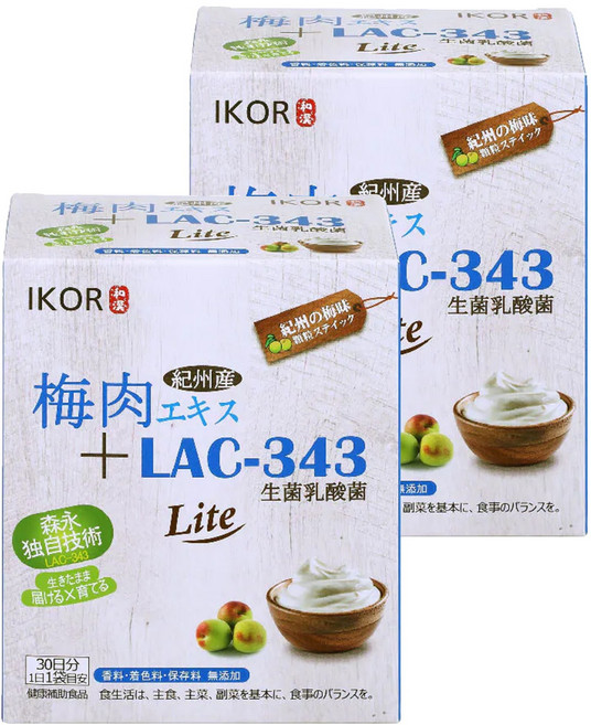 IKOR 日本醫珂 梅精益生菌, 30包, 2盒