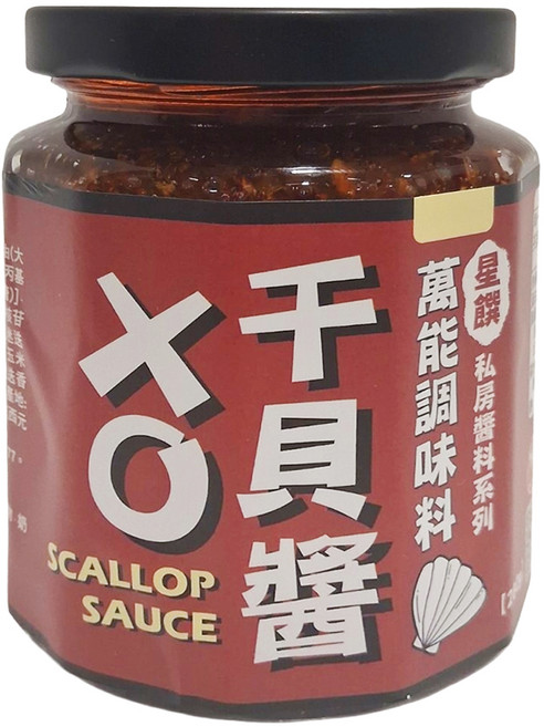 星饌 XO干貝醬, 280g, 1罐