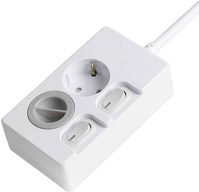 스윗홈 국내생산 개별스위치 절전형 멀티탭 2구+안전커버 1p, 0.7m, 1개