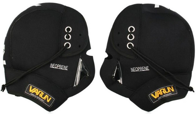 배런 네오플렌 오토바이 핸들 토시, 블랙