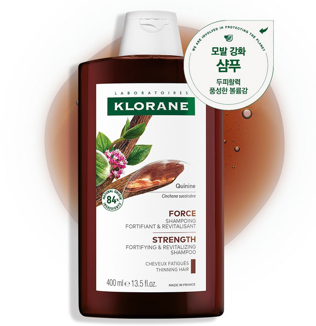KLORANE 蔻蘿蘭 養髮強韌洗髮精, 400ml, 1瓶