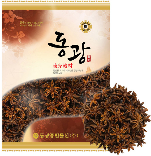 동광한방몰 팔각향 스타아니스, 1개, 600g