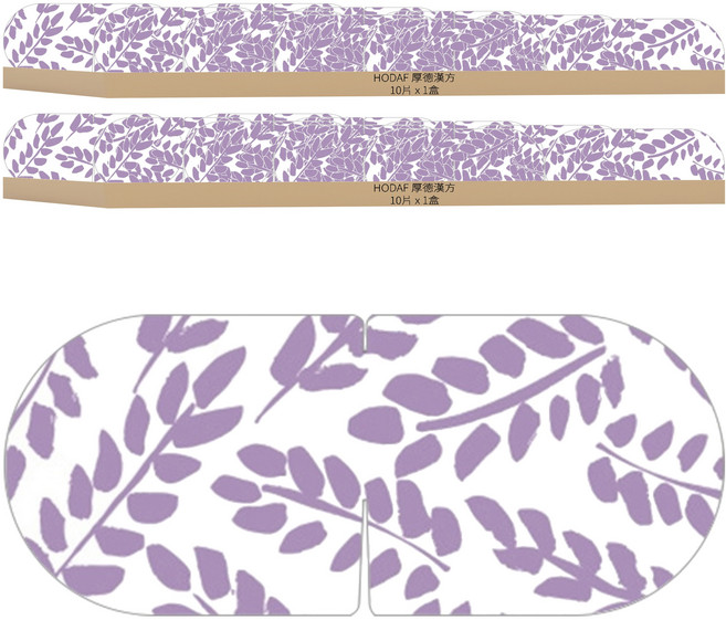 HODAF 厚德漢方 熱敷蒸氣眼罩 薰衣草, 10片, 2盒