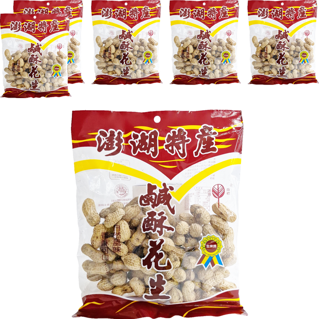 四乘六 鹹酥花生, 170g, 6包